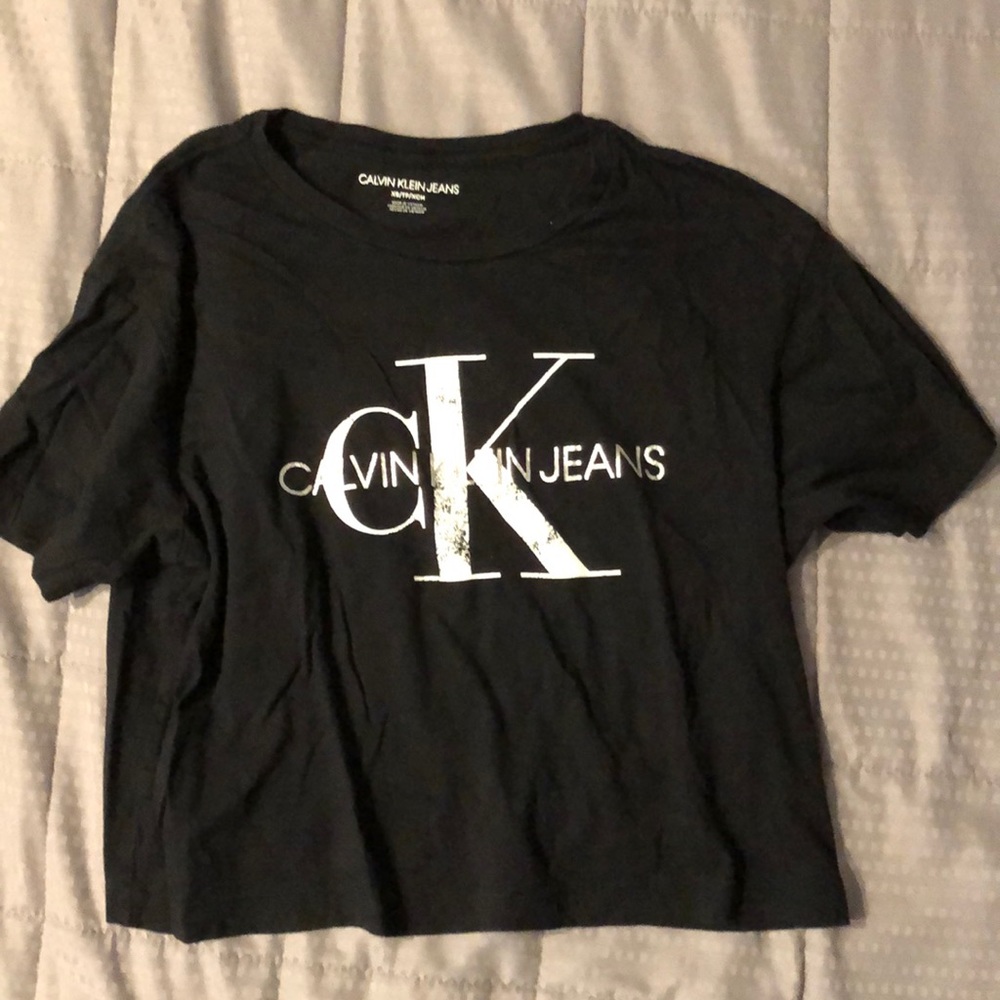 Womens Calvin Klein crop top